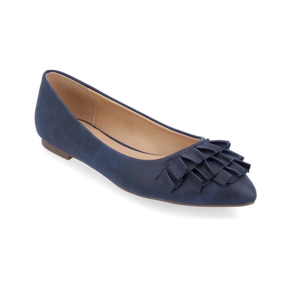 NWT Journee Collection Blue Judy Flat [Size: 10]